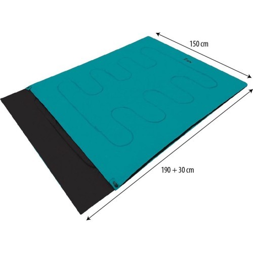 NC2001 BLUE DOUBLE SLEEPING BAG NILS CAMP