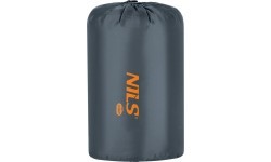 NC2001 ANTHRACITE-ORANGE DOUBLE SLEEPING BAG NILS CAMP
