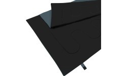NC2001 ANTHRACITE-ORANGE DOUBLE SLEEPING BAG NILS CAMP