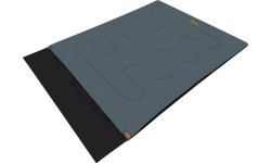 NC2001 ANTHRACITE-ORANGE DOUBLE SLEEPING BAG NILS CAMP