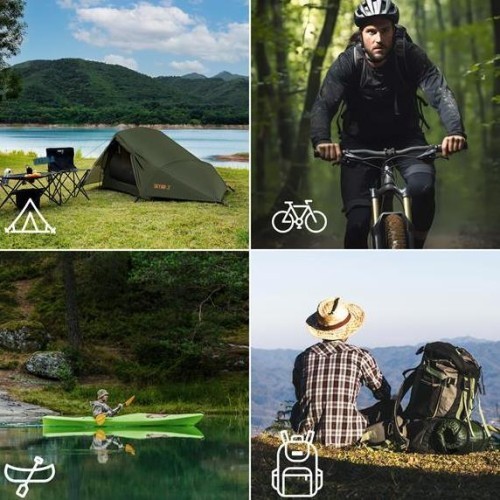 NC2502 SKYAIR 2 ULTRA LIGHT TENT GREEN NILS CAMP