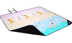 Pikniko pledas NC8028 Giraffe 195 x 200 cm Nils Camp