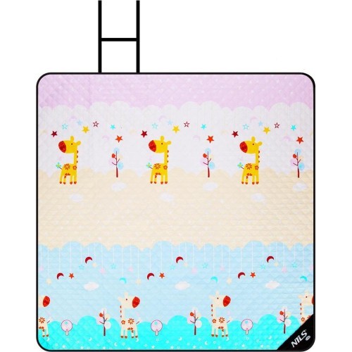 Pikniko pledas NC8028 Giraffe 195 x 200 cm Nils Camp