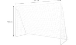 Futbolo vartų tinklas NILS NT8245 245x155x80 cm