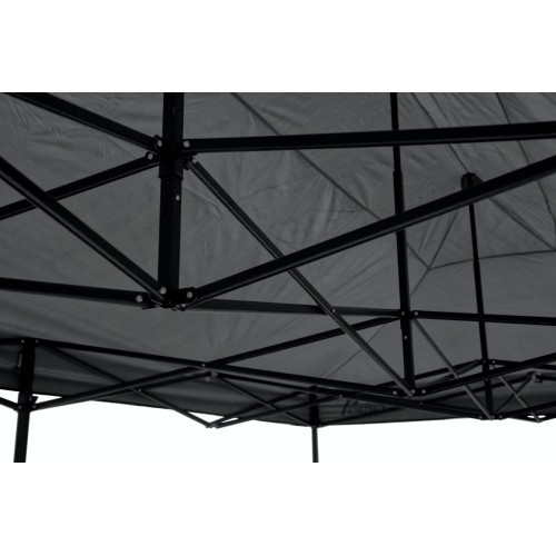 Party tent scissor 3x6m grey WATERPROOF