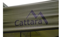 Sudedama pavėsinė 3x6 m žalia, atspari vandeniui