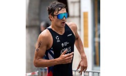 Поляризационные солнцезащитные очки VIF One чёрные с ледяным голубым
