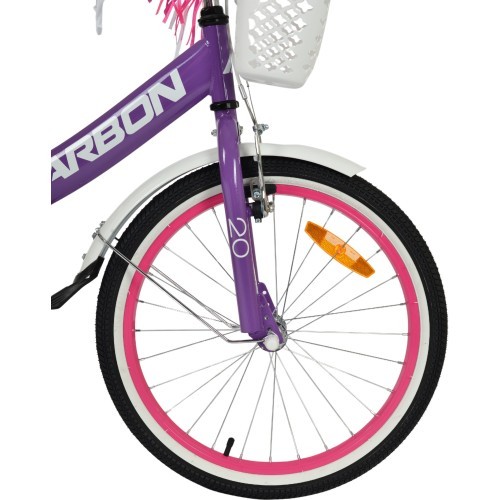 Dviratis Karbon Tiara 20 violet