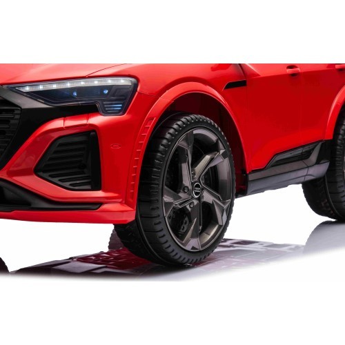 Audi SQ8 vehicle Red