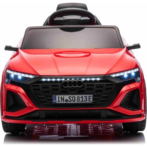 Audi SQ8 vehicle Red