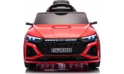 Elektromobilis Audi SQ8 raudonas