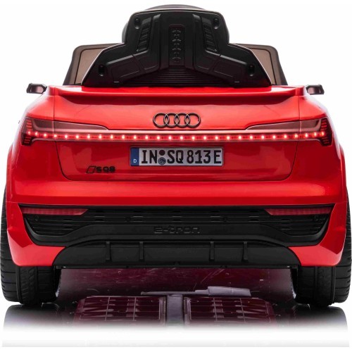 Audi SQ8 vehicle Red