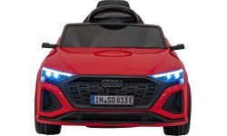 Audi SQ8 vehicle Red