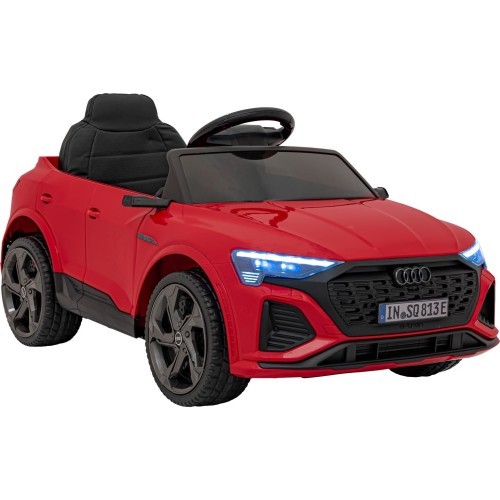 Audi SQ8 vehicle Red