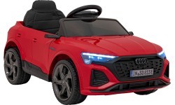 Электромобиль Audi SQ8 красный