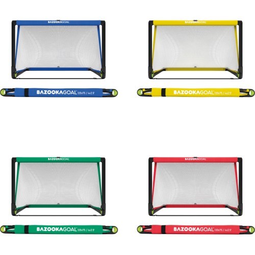 Futbolo vartai Bazooka 120 x 75 cm sulankstomi