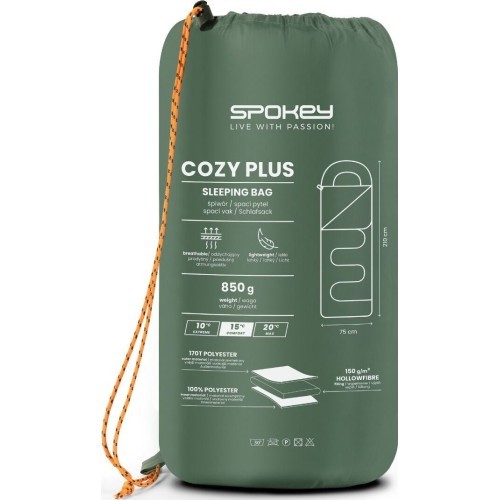 Vasarinis vokelio tipo miegmaišis Spokey COZY PLUS