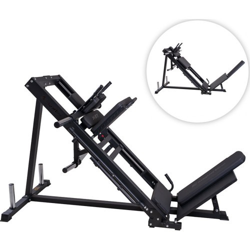 Kojų spaudimo ir Hack Squat treniruoklis inSPORTline X-NT L10