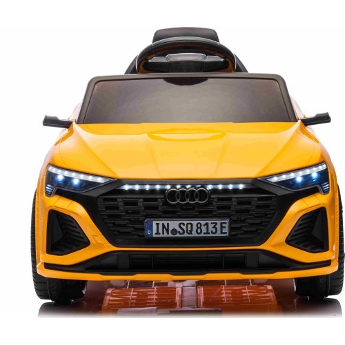 Audi SQ8 vehicle Yellow