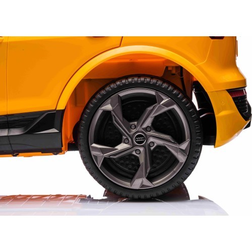Audi SQ8 vehicle Yellow
