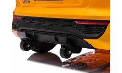 Электромобиль Audi SQ8, жёлтый