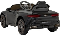 Bentley Bacalar, juodas elektromobilis vaikams