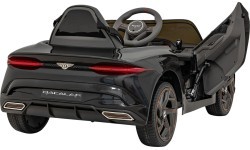 Bentley Bacalar, juodas elektromobilis vaikams