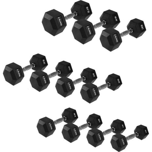 HEX PRO DUMBBELL HMS - 6 kg