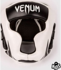 Venum Challenger vaikiškas šalmas, juodas/baltas