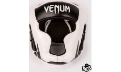 Venum Challenger vaikiškas šalmas, juodas/baltas