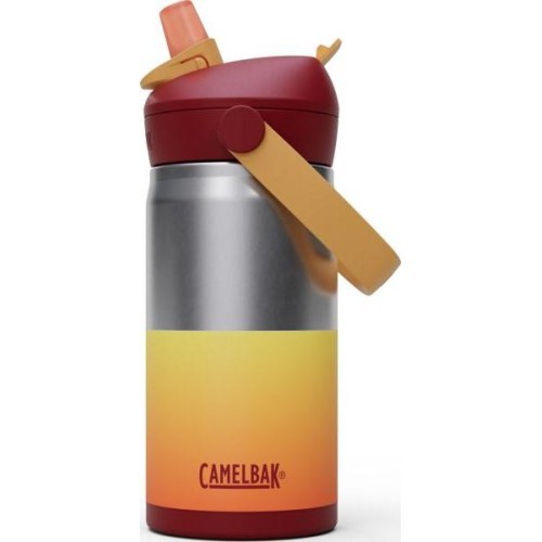 Детская бутылка Thrive Flip Straw Kids VSS 0,35 л, Orange Sunset
