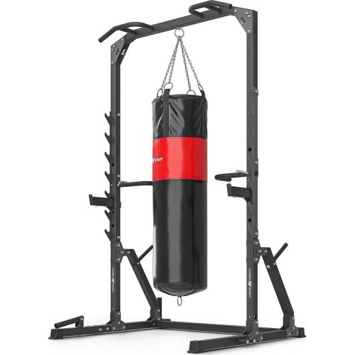 Marbo Sport MS-U115 2.0 pusinis rėmas (skersinis su stovais ir turėklais + landmine rankena)