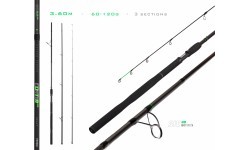 ŽFISH meškerė Corten Method Heavy Feeder 3,6 m 120 g