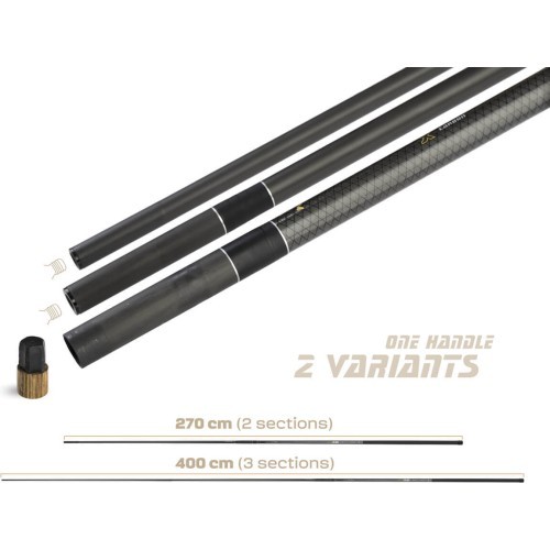 Ручка подсака ZFISH Tactical Landing Net Handle 4.0m