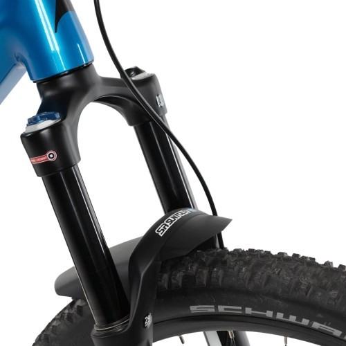 Visiškai pakabinamas kalnų elektrinis dviratis "Levit Kingit BF Overstep 630 29" - 2024 - Blue black pearl