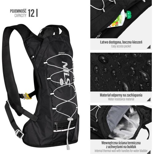 Черный беговой рюкзак NC1797 Journey Nils Camp