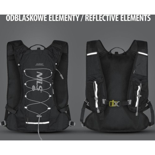 NC1797 BLACK RUNNING BACKPACK JOURNEY NILS CAMP