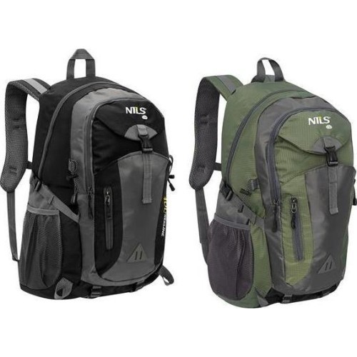 NC1733 TOURIST BACKPACK BLACK TREELINE 40L NILS CAMP