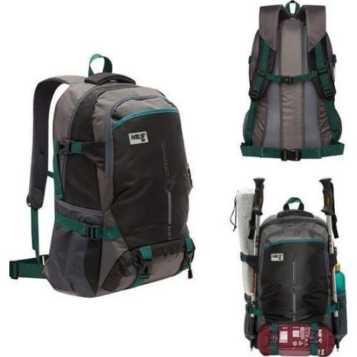 NC1736 TOURING BACKPACK BLACK RANGE 45L NILS CAMP