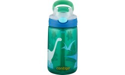 Contigo Gizmo Kids Water Bottle Green Dino, 2115035, 420 ml