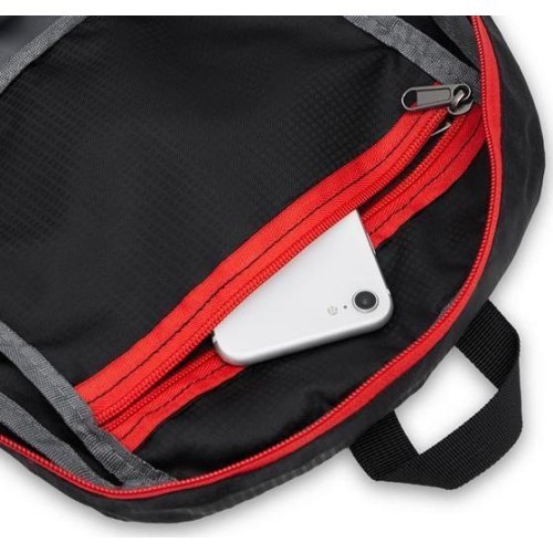 NILS CAMP NC1724 Edge juoda kuprinė 22 l