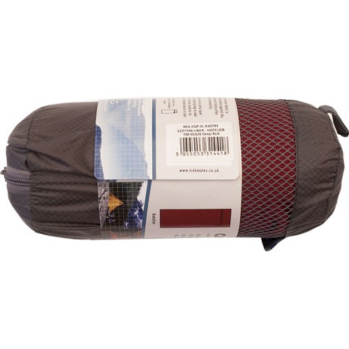 Sleeping Bag Liner Trekmates Hotelier Cotton, 205x75 cm