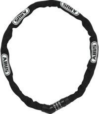 Spyna ABUS 4804C/75, grandinė 750mm, su kodu (juoda)