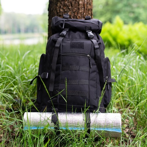NC1785 TACTICAL BACKPACK BLACK MAGNUM 100L NILS CAMP