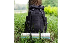 Taktinė kuprinė Nils Camp Magnum NC1785, 100 l, juoda