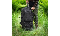 Тактический рюкзак Nils Camp Magnum NC1785, 100 л, чёрный
