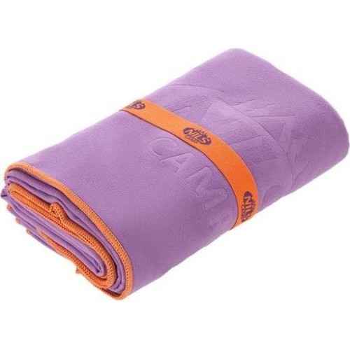 NCR12 PURPLE-RED MICROFIBRE TOWEL 180x100 NILS CAMP