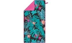 Microfibre Towel Nils Camp NCR14 Leaves, 160x80cm