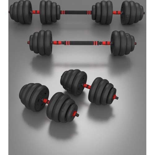 Набор отягощений SGN140 Pro Set 6 в 1, 2 части, 40 кг HMS