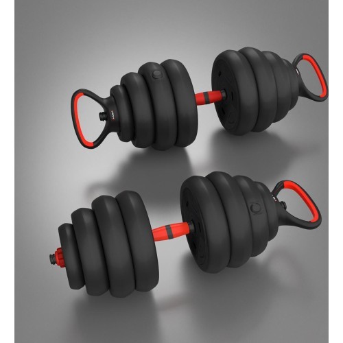 SGN140 Pro Set 6 viename svorių rinkinys, 2 dalys, 40 kg HMS